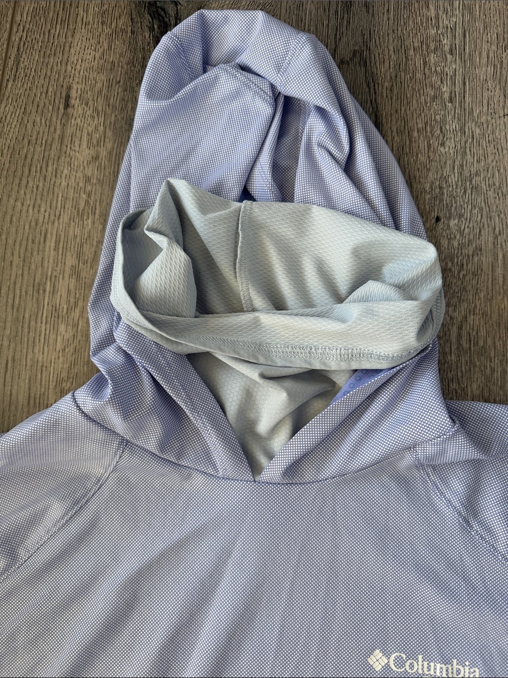 Columbia Light Lavender PFG Long Sleeve Hoodie - Picture 8 of 11